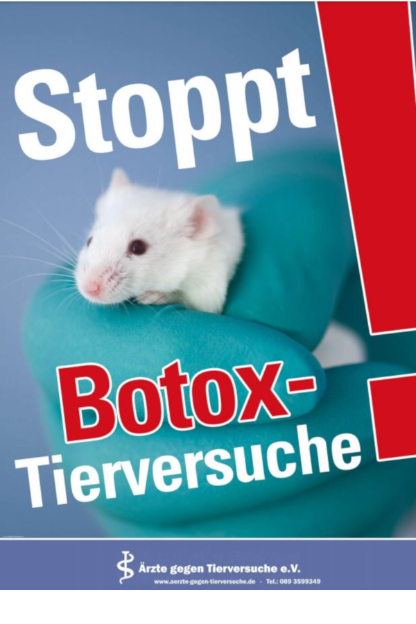Stoppt Botox-Tierversuche