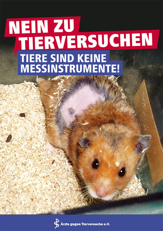 Demoplakat "Hamster"